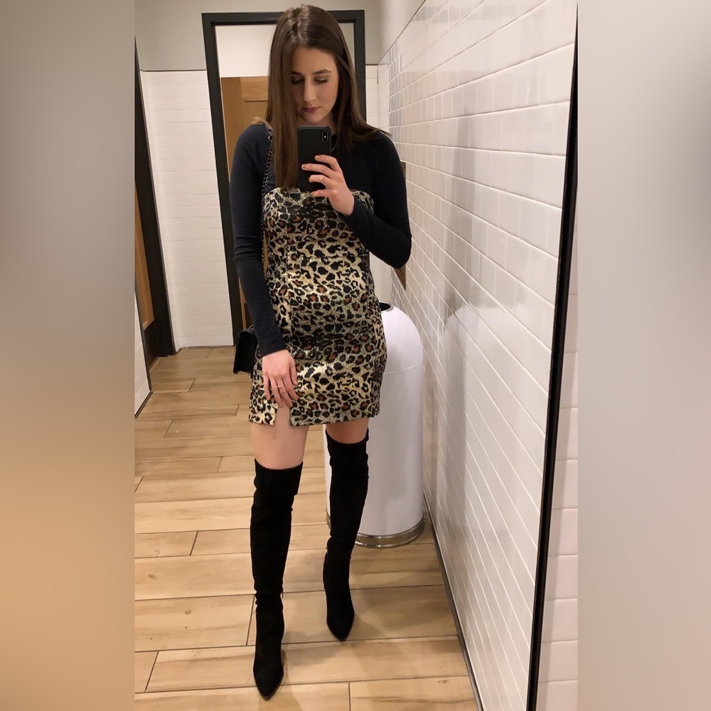 Urban outfitters cheetah mini dress
